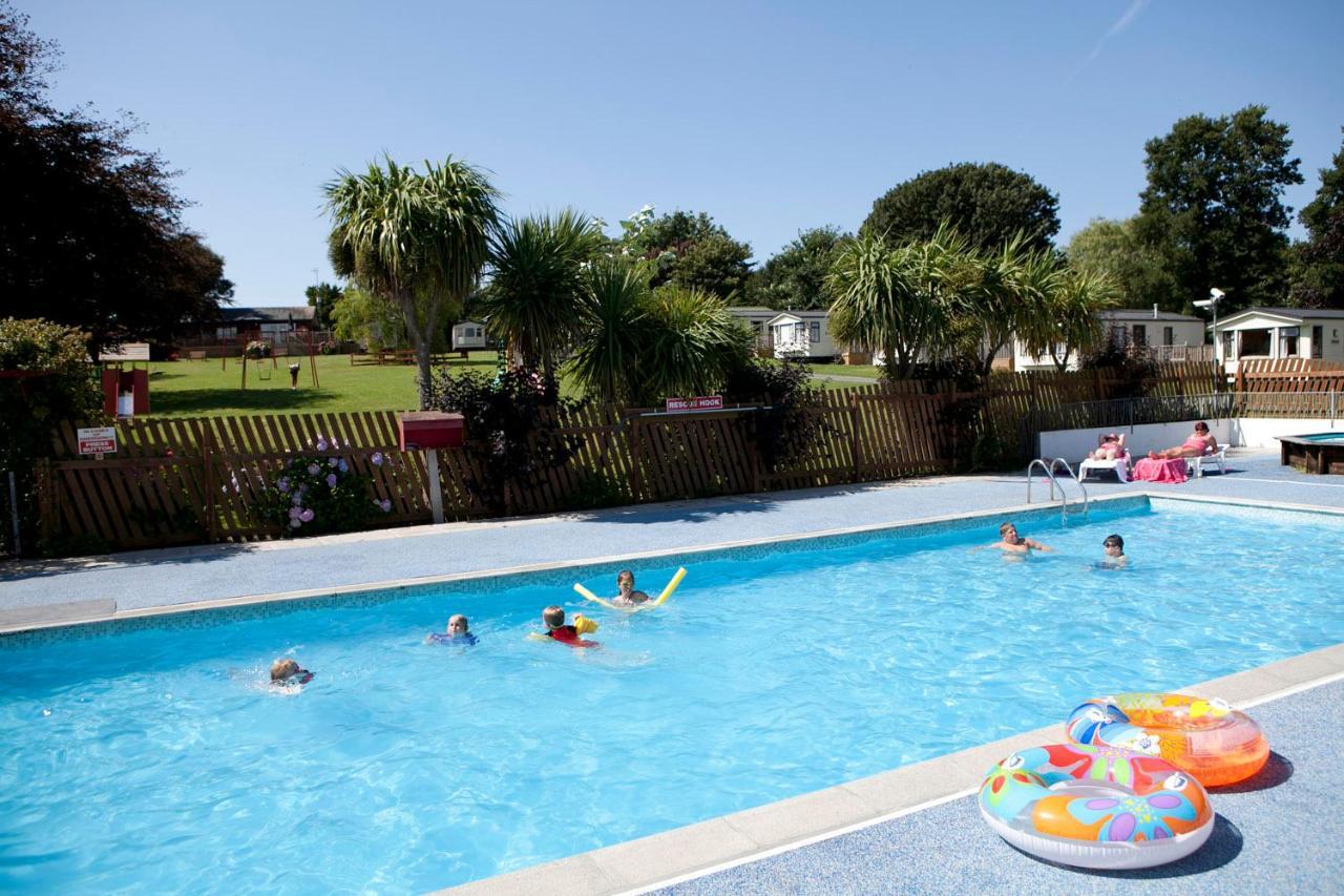 Camping Pods Trevella Holiday Park Crantock Kültér fotó